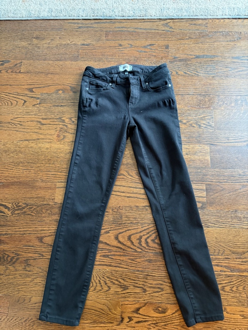 PAIGE Black Skinny Jeans